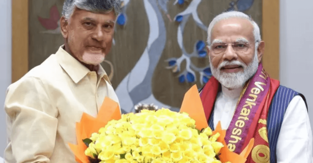 आंध्र सीएम चंद्रबाबू नायडू, पीएम मोदी