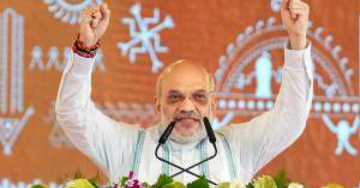 कांग्रेस पर निशाना साधते हुए अमित शाह ने कहा- बनिया का बेटा हूं, पाई-पाई का हिसाब लेके चलता हूं’,