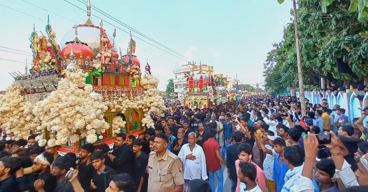 आज हमारा इमाम जुदा हो गया की सदाओं के बीच किया मातम