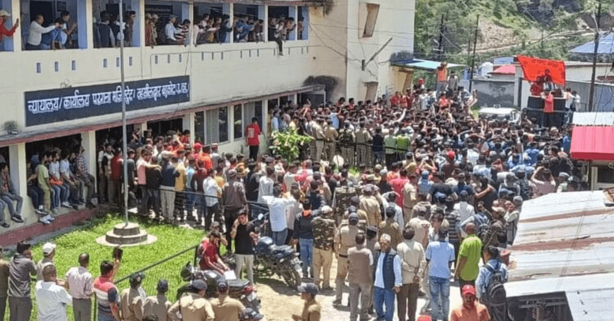 मस्जिद के विरोध में बजरंग दल ने की हिंदू महापंचायत