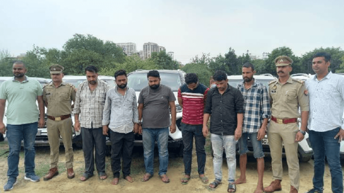 6 चोरों के गिरोह ने 200 लग्जरी कारें चुराई नोएडा पुलिस ने पकड़ा