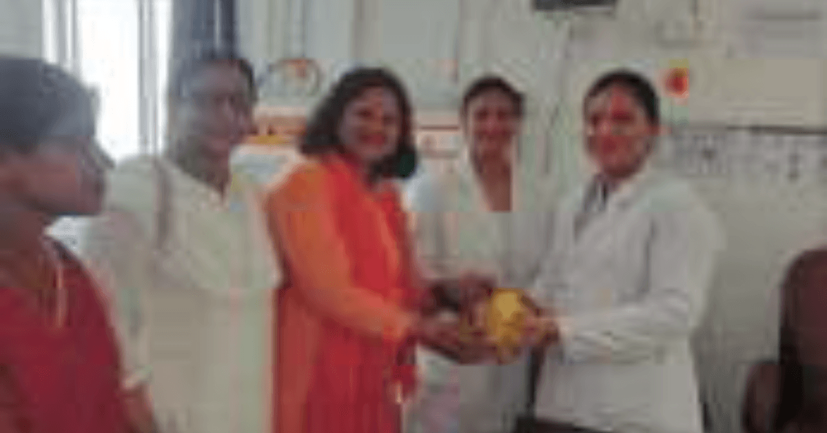 गोंडा पहुंचीं विश्व हिंदू महासंघ की प्रांतीय नेत्री रेखा श्रीवास्तव