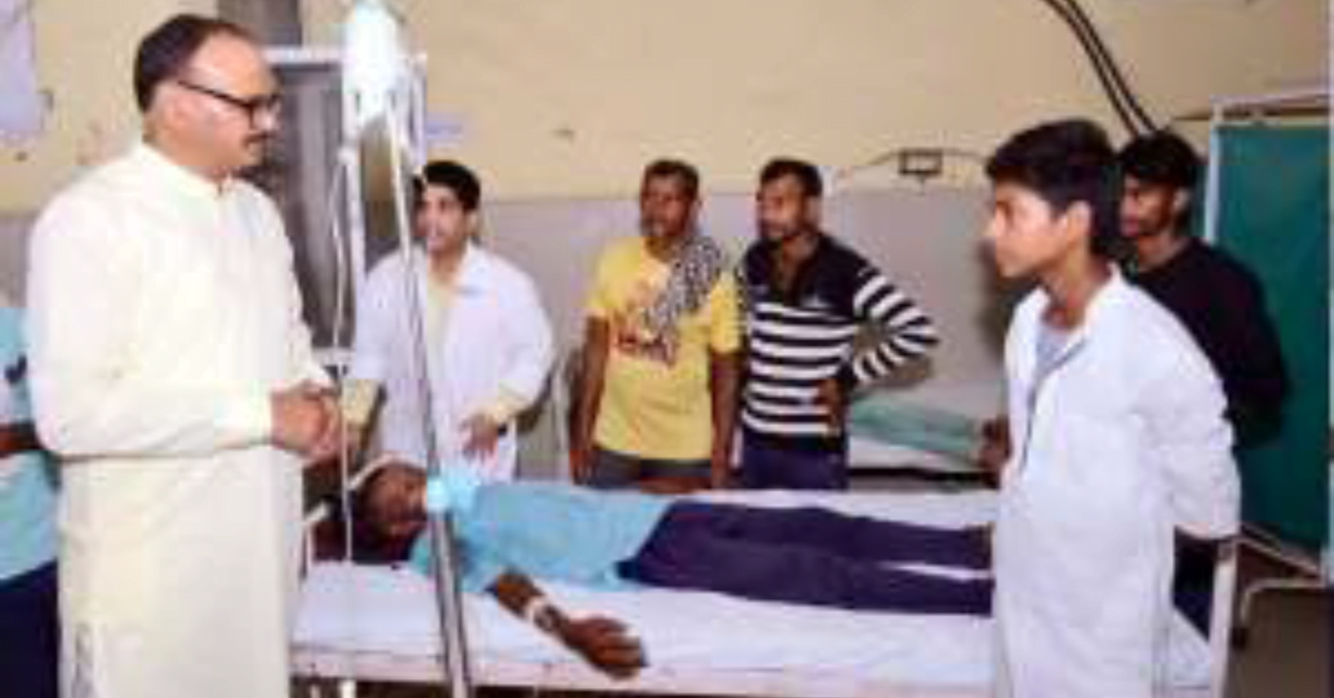 डिप्टी सीएम करते रहे निरीक्षण, चेंबरों की होती रही सफाई