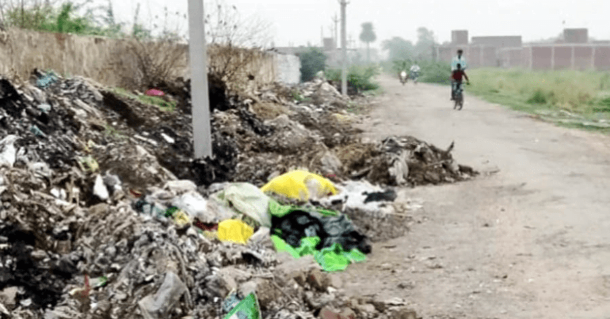 संचारी रोग नियंत्रण अभियान को मुंह चिढ़ा रहा डंप कूड़ा