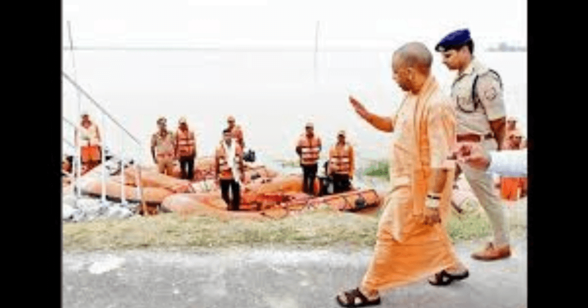 यूपी के 17 जिलों के 776 गांवों में बाढ़, एक्शन में सीएम योगी