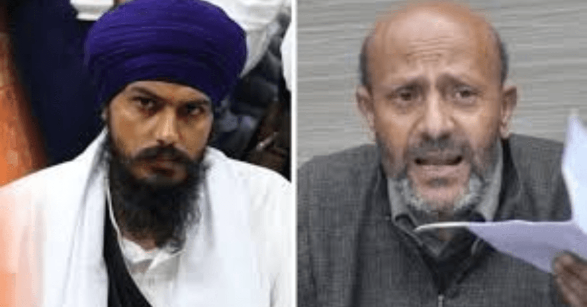 दिल्ली की तिहाड़ जेल में बंद कश्मीरी नेता शेख अब्दुल राशिद और असम की डिब्रूगढ़ जेल में बंद खालिस्तान समर्थक अमृतपाल सिंह ने शुक्रवार (5 जुलाई) को सांसद पद की शपथ ली।
