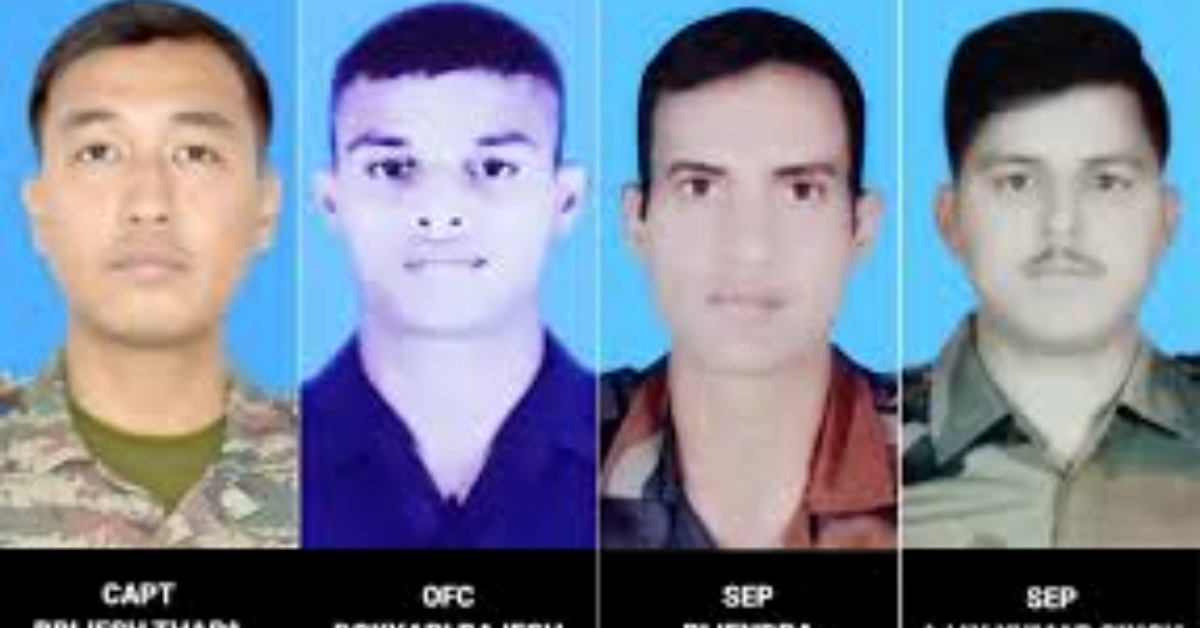 डोडा में आतंकवादियों से मुठभेड़ में कैप्टन समेत चार जवान शहीद