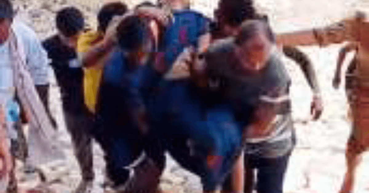 पति से झगड़कर पुल से पत्नी ने लगाई छलांग