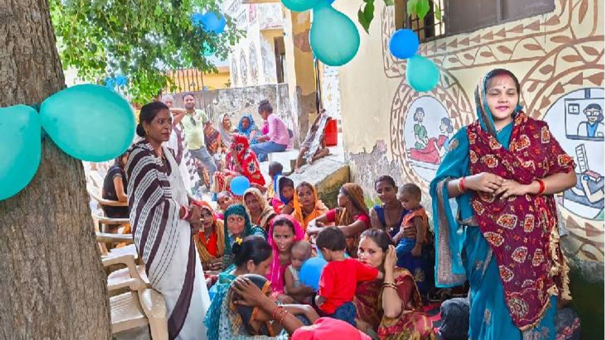 कानपुर सीएचसी में सास-बेटा-बहू सम्मेलन का आयोजन