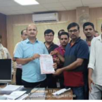 ग्रामीण पत्रकार एसोसिएशन के पदाधिकारियों ने 8 सूत्रीय माँगो सौंपा ज्ञापन
