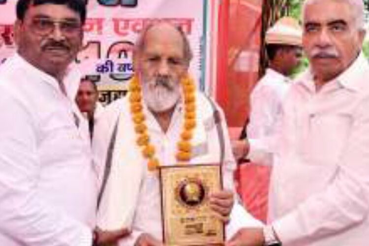 ककोरी शताब्दी महोत्सव में सम्मानित हुए स्वतंत्रता संग्राम सेनानी