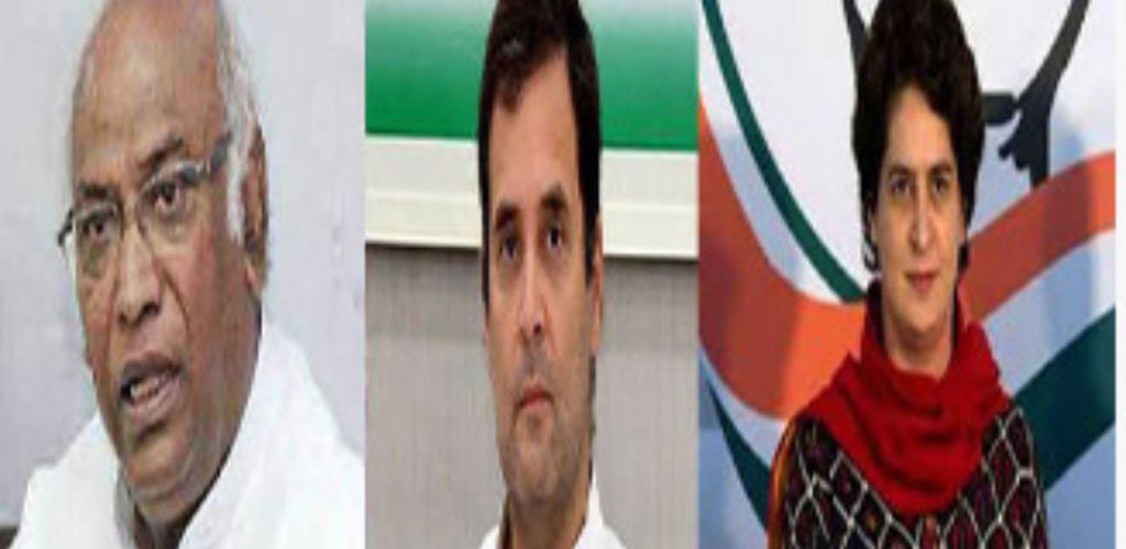 खरगे-राहुल-प्रियंका ने की जम्मू-कश्मीर में भारी मतदान की अपील