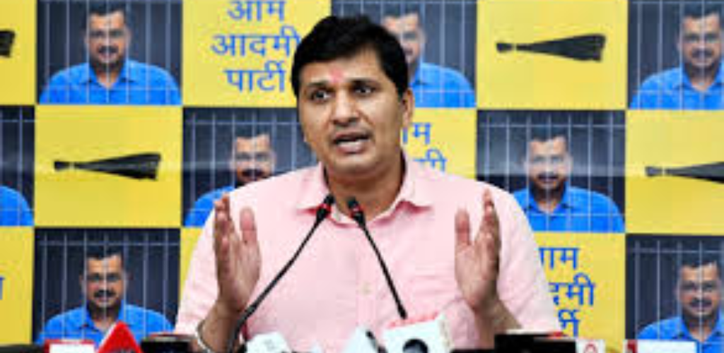 राष्टन्न्पति ने बढ़ाई स्ळ की ताकत तो बौखलाई ।।च्, सौरभ भारद्वाज बोले- पिछले दरवाजे से दिल्ली पर कब्जा करना चाहती बीजेपी