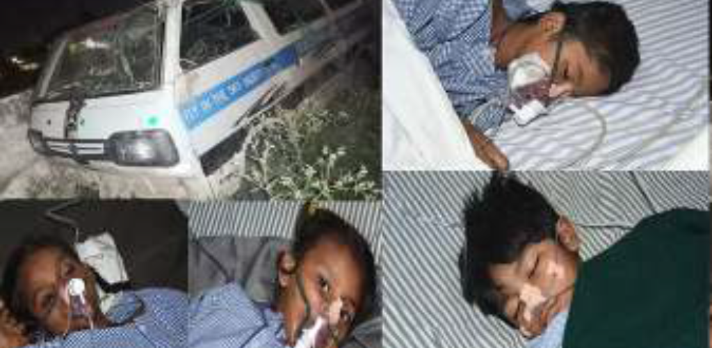 वैन समेत नाले में गिरे बच्चों के फेफड़ों में भरा गंदा पानी, सांस लेना हुआ मुश्किल, एक के नीचे एक दबे मासूम