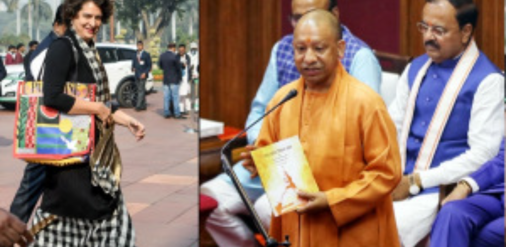 सीएम योगी ने प्रियंका गांधी के फिलिस्तीन बैग का उठाया मुद्दा, कहा- कांग्रेस नेतृत्व राष्ट्रीय प्राथमिकताओं से कटा हुआ है