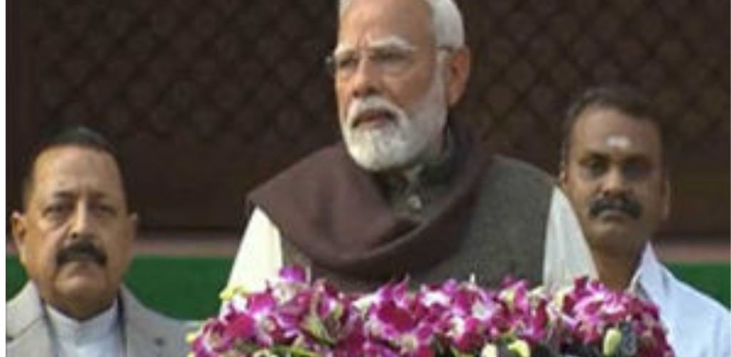 is the first parliamentary session before which No foreign spark arose: Modi